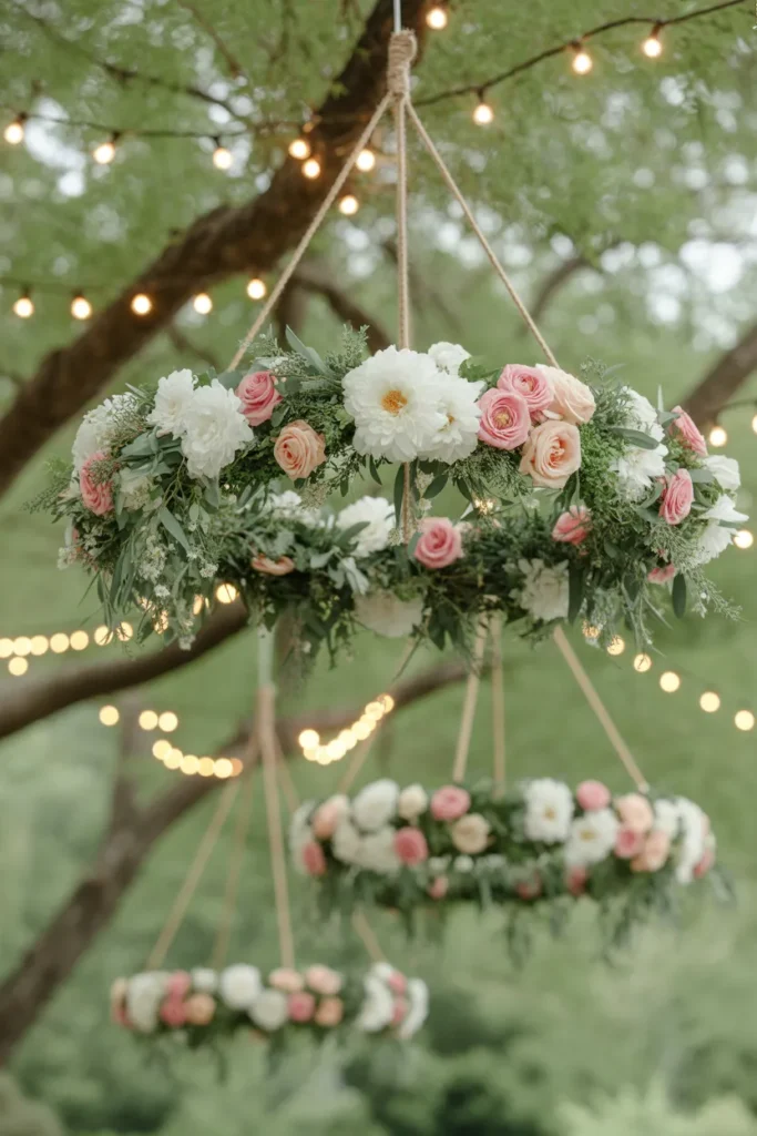 Whimsical Floral Chandeliers
