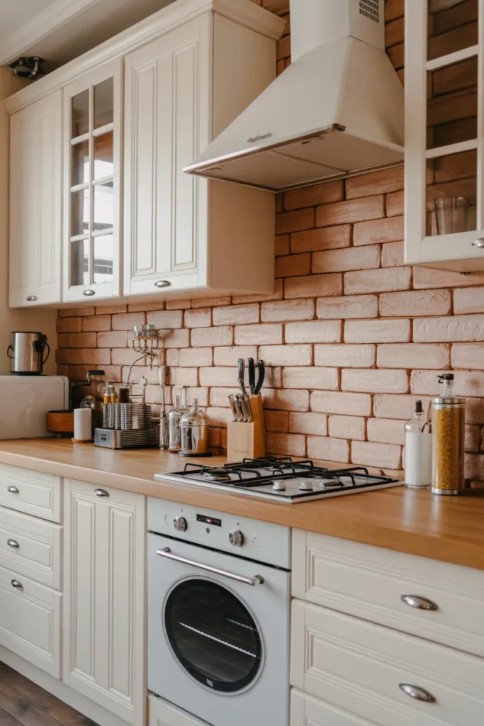 White Brick-Style Tile