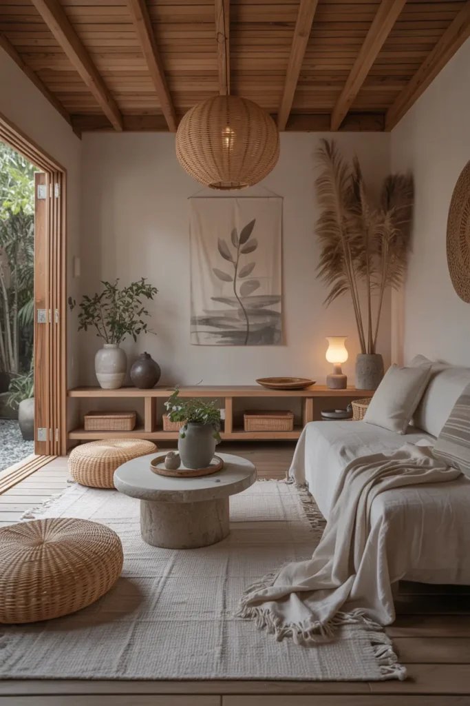 Zen-Inspired She Shed for Mindful Relaxation