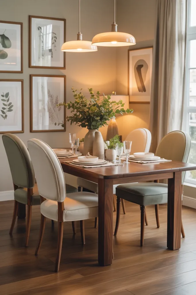 3 Bedroom House Plan with Separate Dining Area