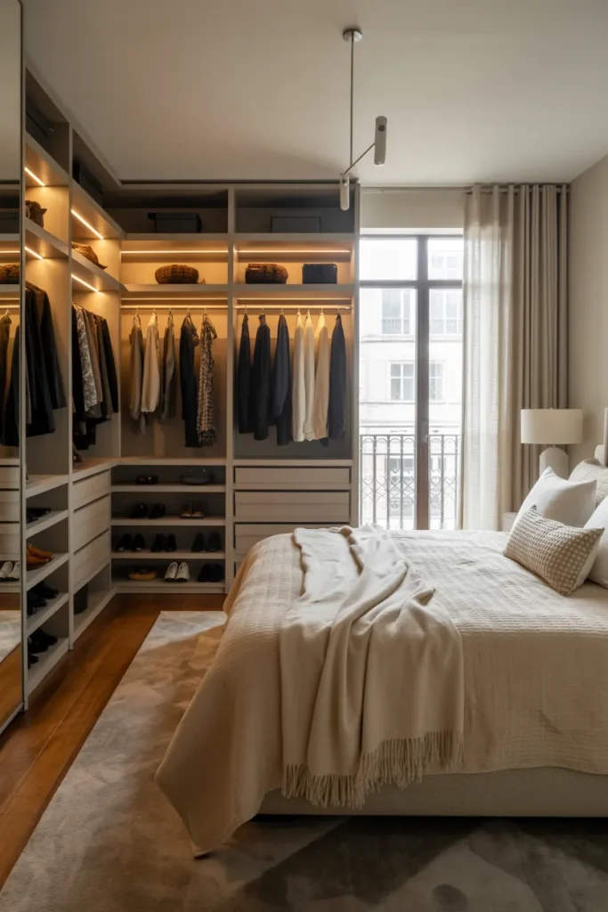 3 Bedroom House Plan with Walk-In Closets