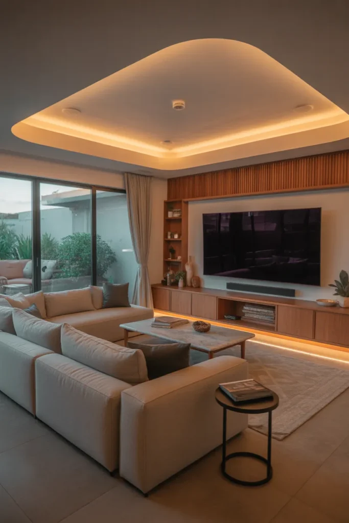 4 Bedroom House Plan with Family Entertainment Room