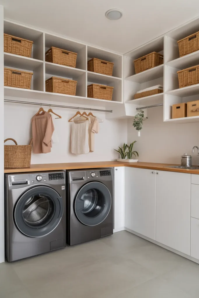 4 Bedroom House Plan with Laundry Room