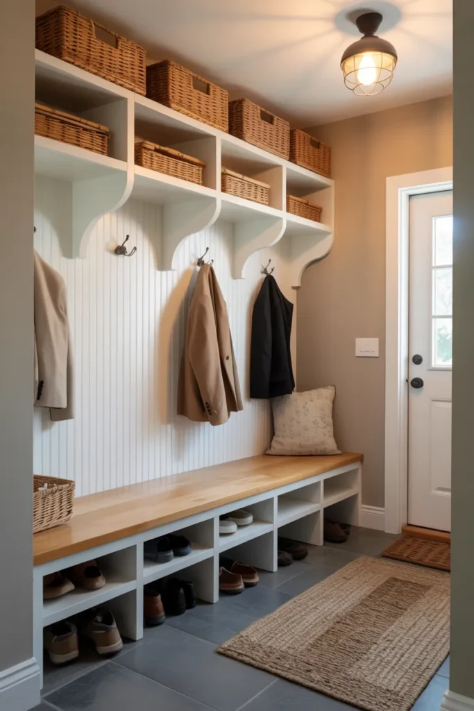 4 Bedroom House Plan with Mudroom Entry