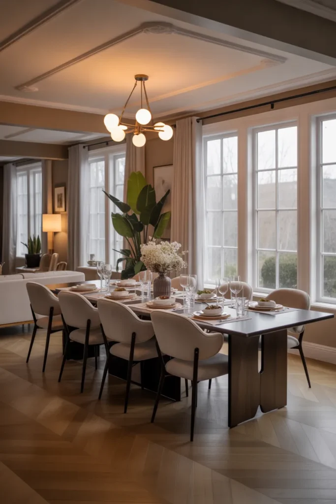 4 Bedroom House Plan with Separate Dining Room