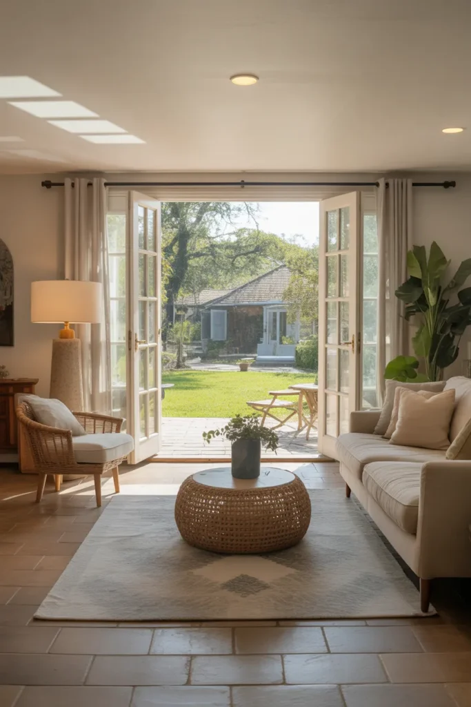 4 Bedroom House Plan with Spacious Backyard View