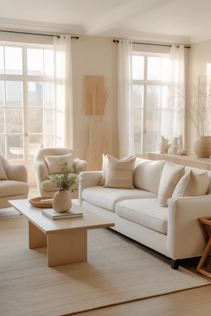 Beige and White Calm Elegance