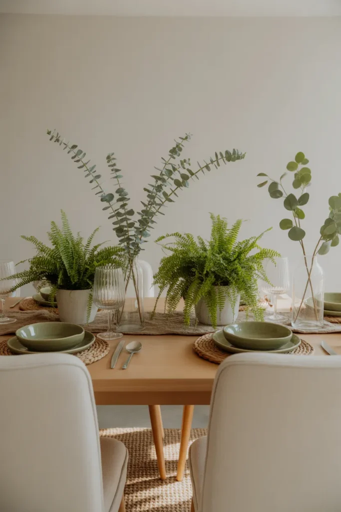 Botanical Table Decor