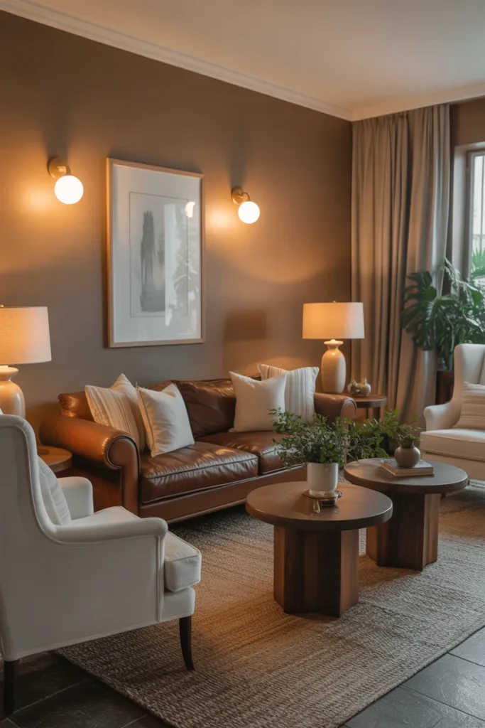 Brown and Ivory Classic Warmth