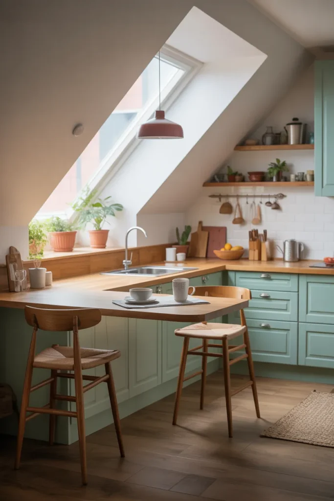 Built-In Breakfast Bar