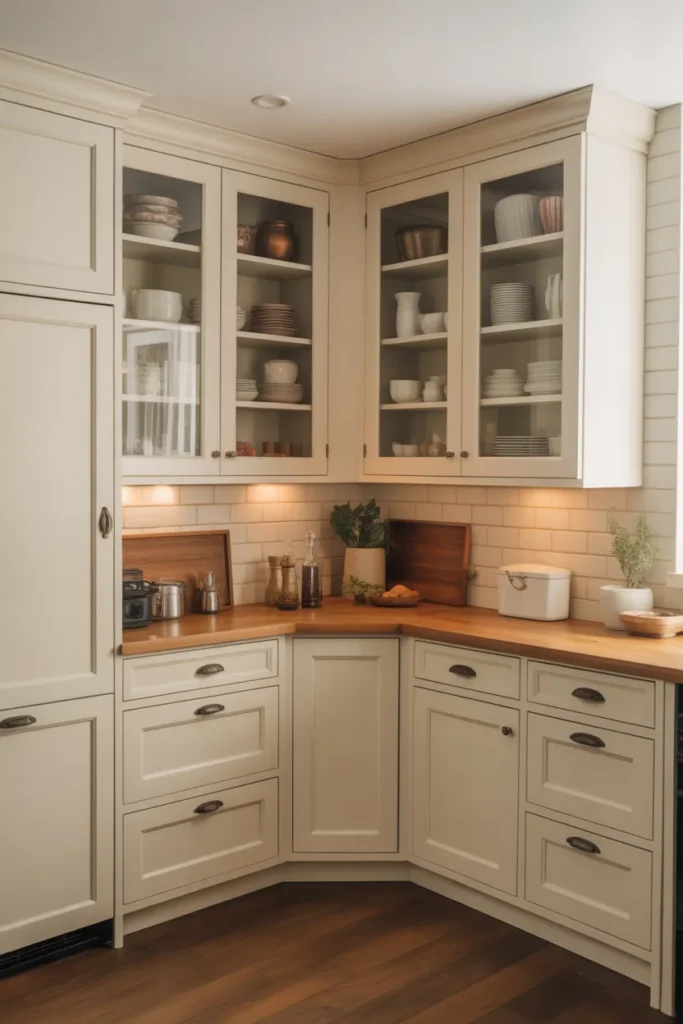 Built-In Corner Cabinets
