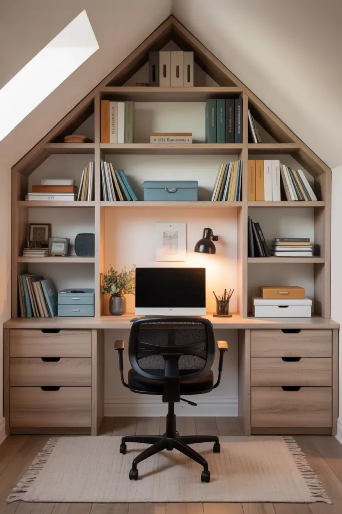 Built-In Shelf Office