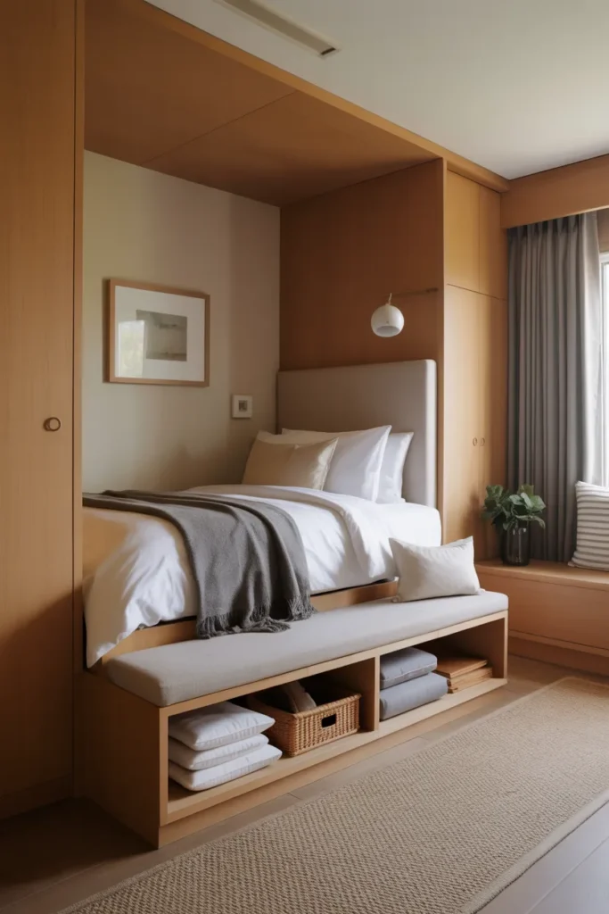 Built-in Storage Bench