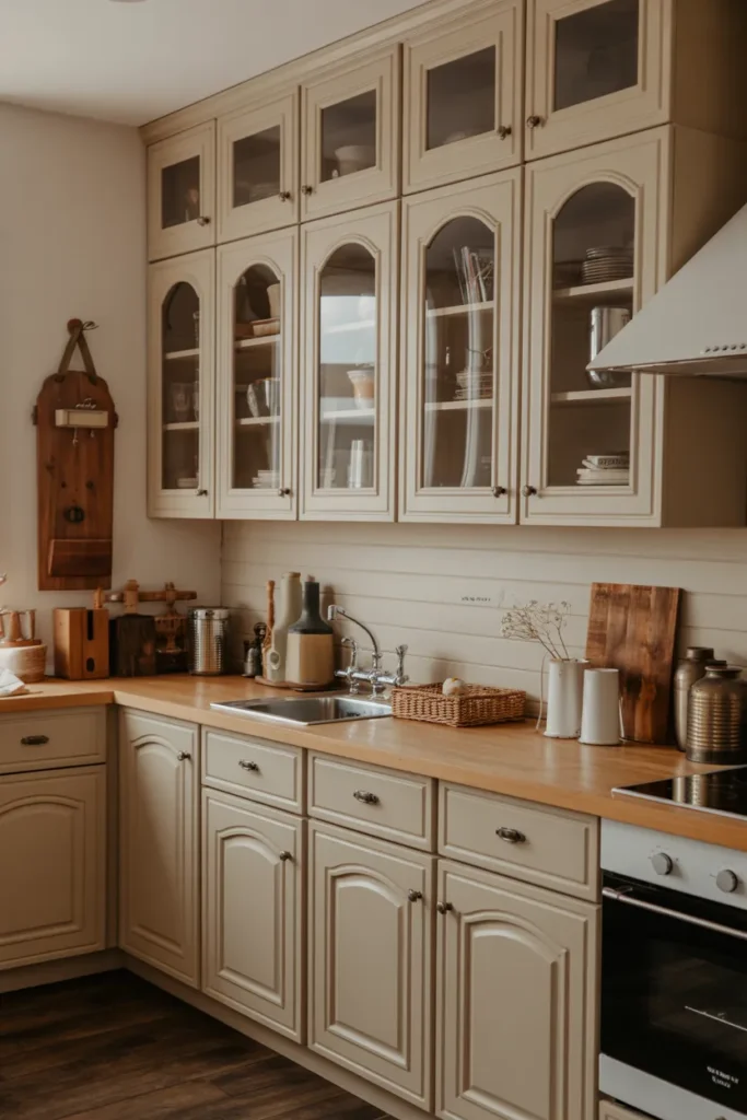 Cabinets with Beveled Panels