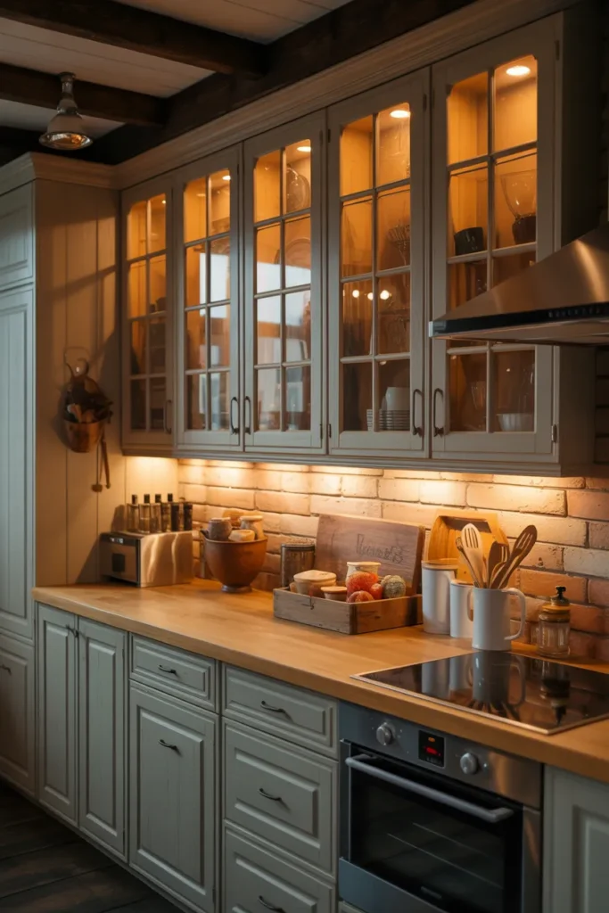 Cabinets with Integrated Lighting