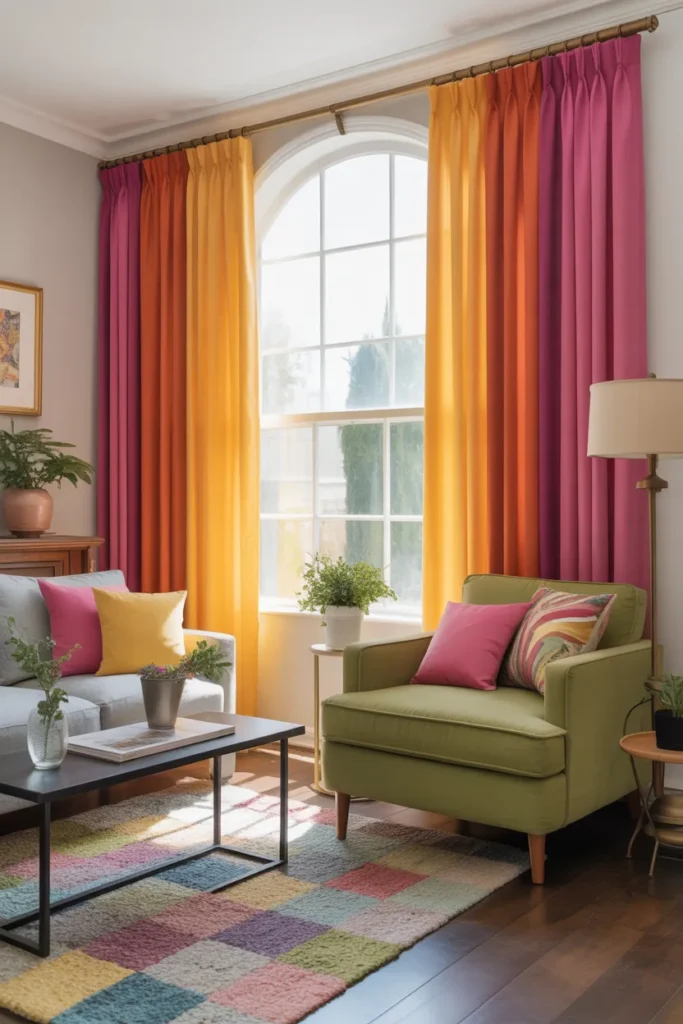 Colorful Curtains