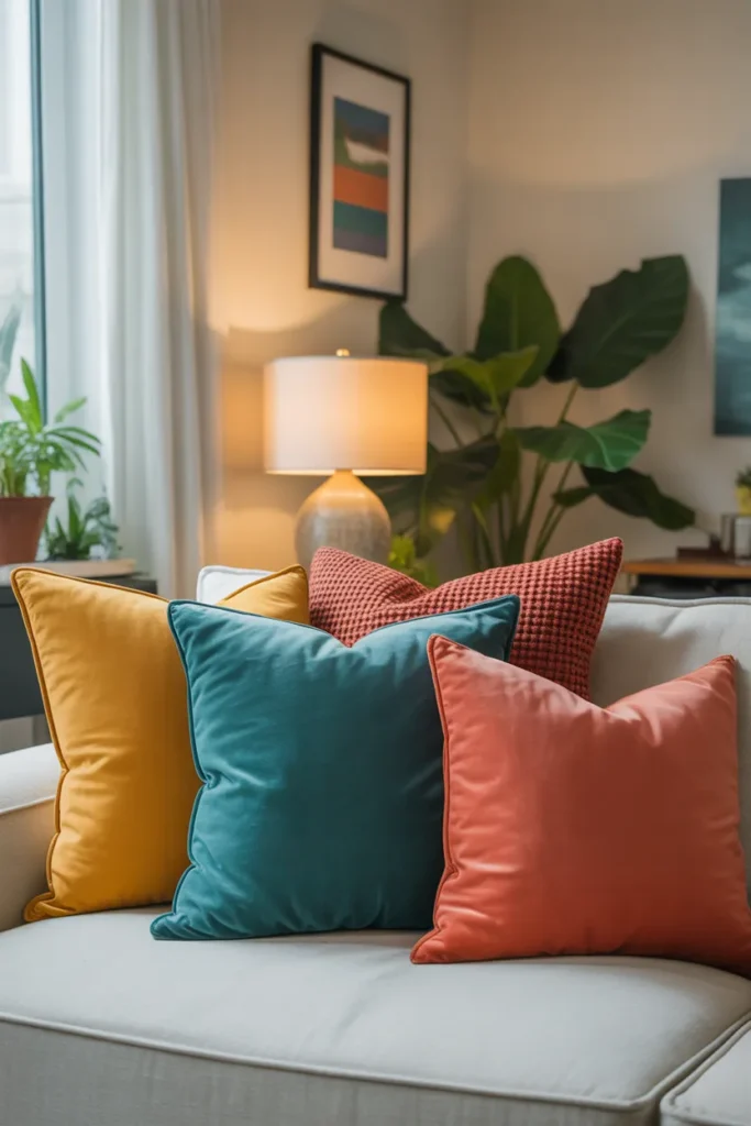 Colorful Throw Pillows