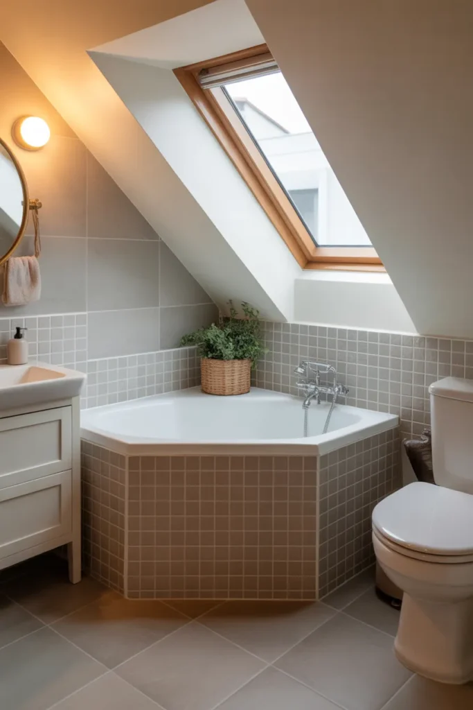 Compact Corner Tub