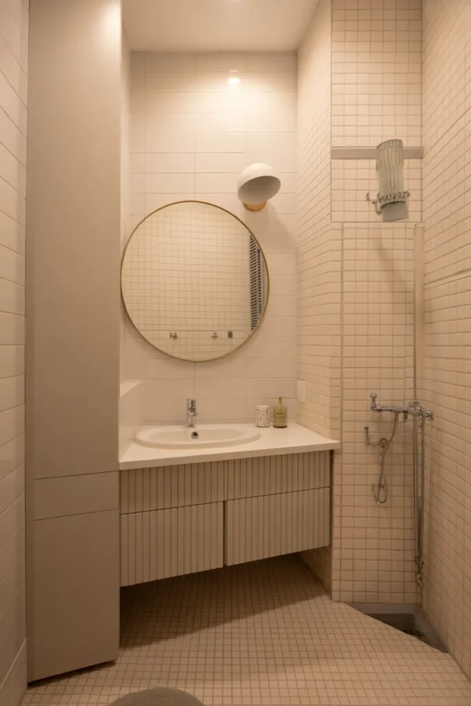 Compact Corner Vanity