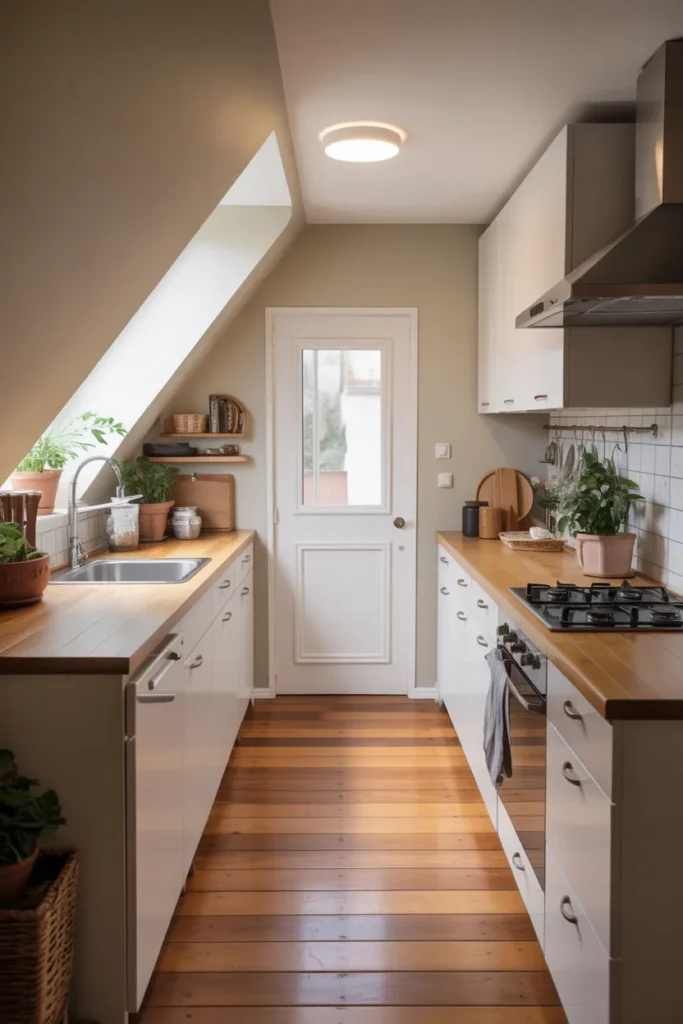 Compact Galley Layout