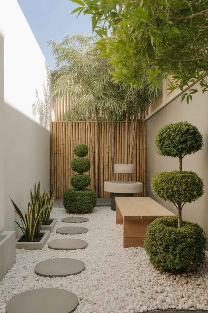 Compact Zen Garden Retreat