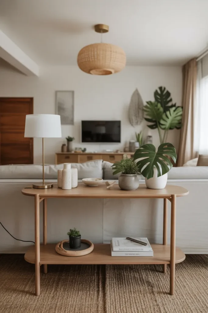 Console Table Barrier