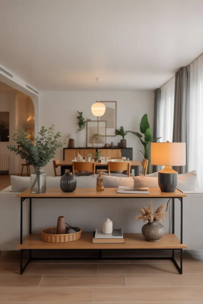 Console Table Divider