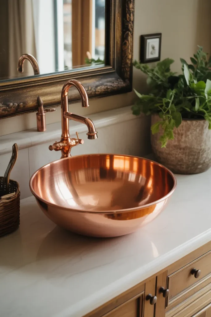 Copper Bowl Sink