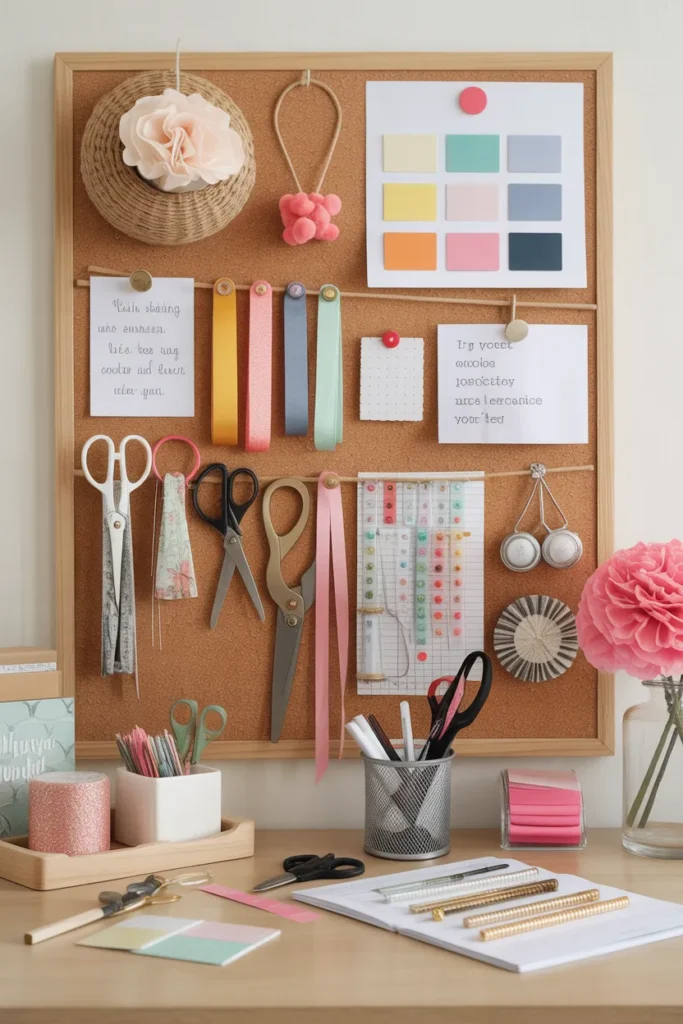Corkboard Display