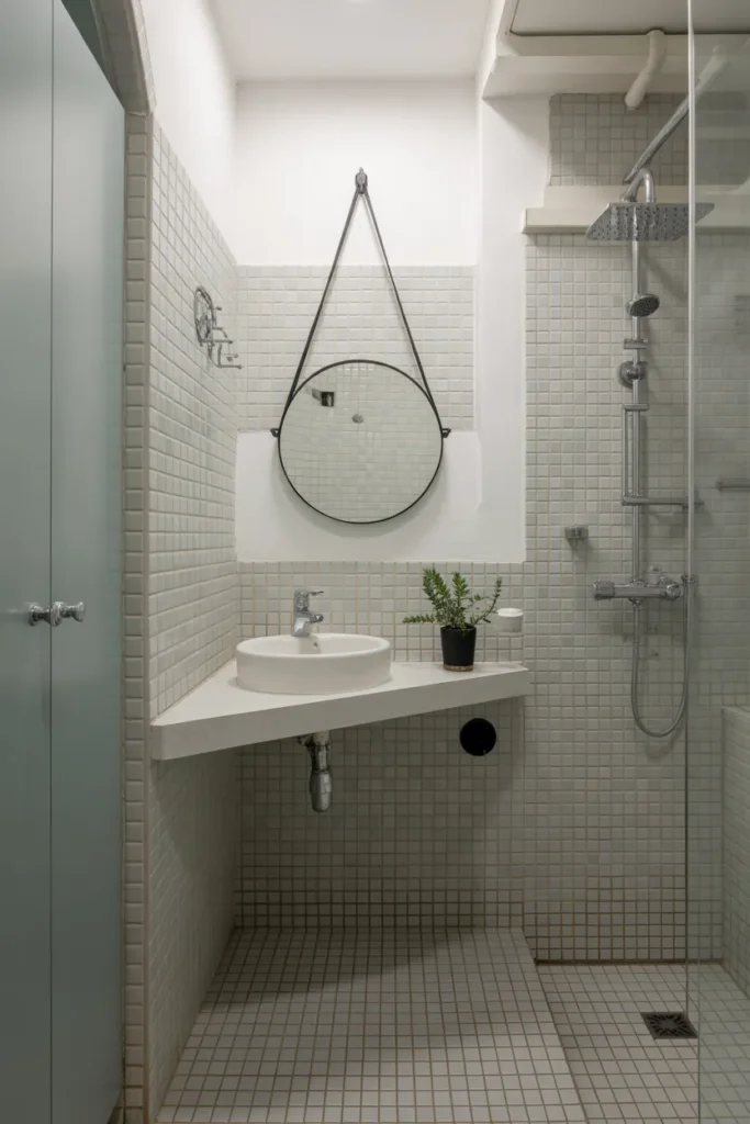 Corner Sink for Tight Layouts