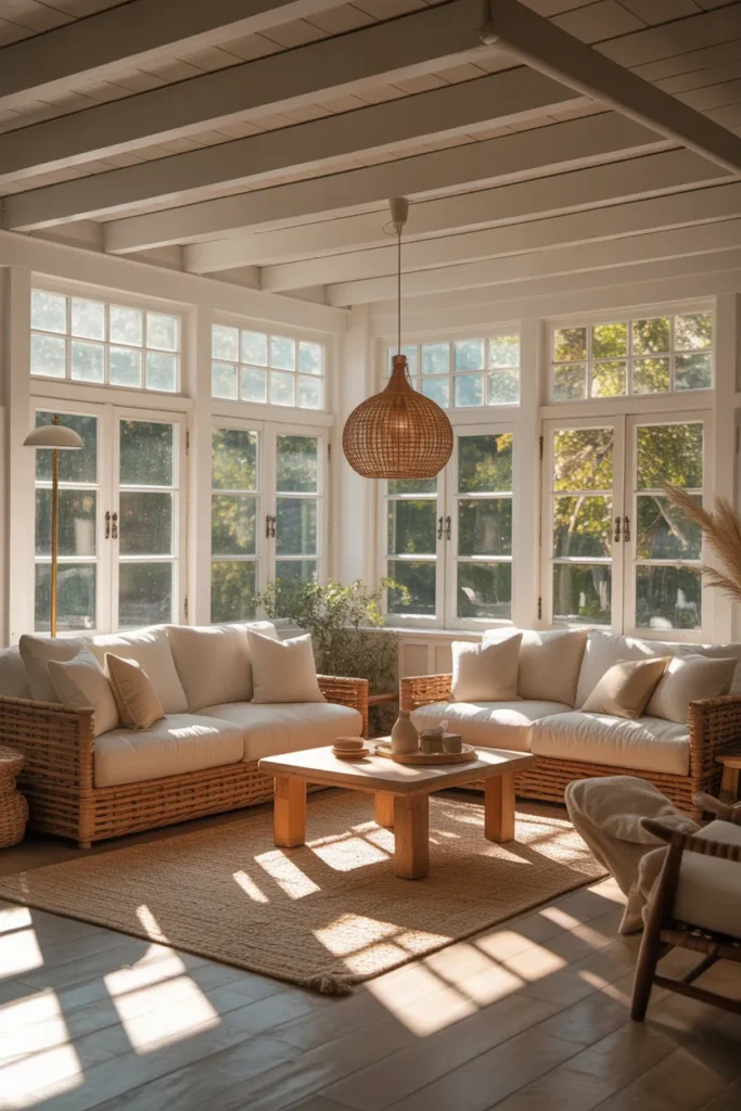 Cozy Lounge Sunroom Extension