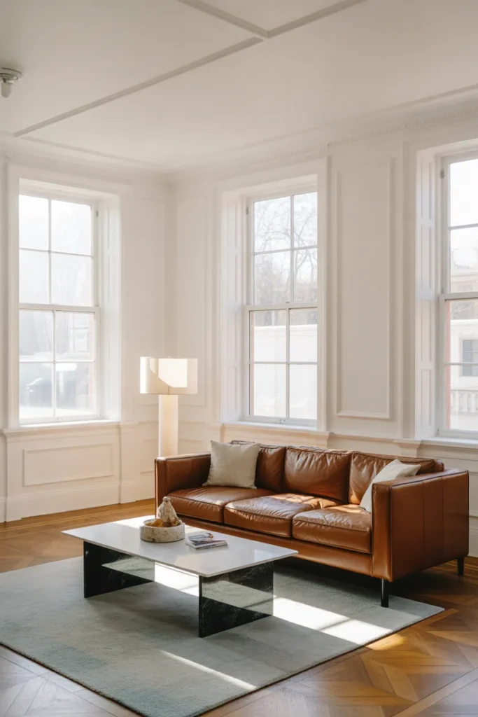 Crisp White Elegance