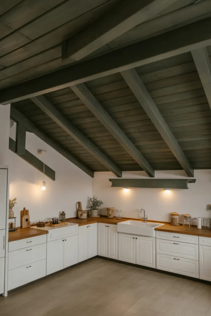 Exposed Beam Ceiling