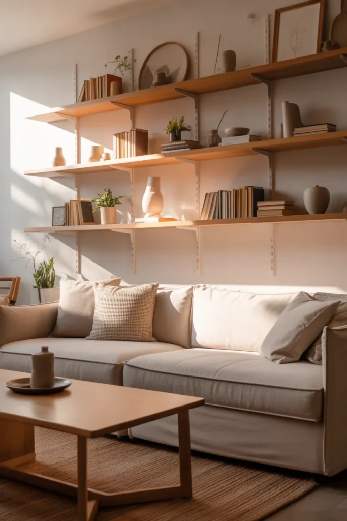 Floating Shelves Display