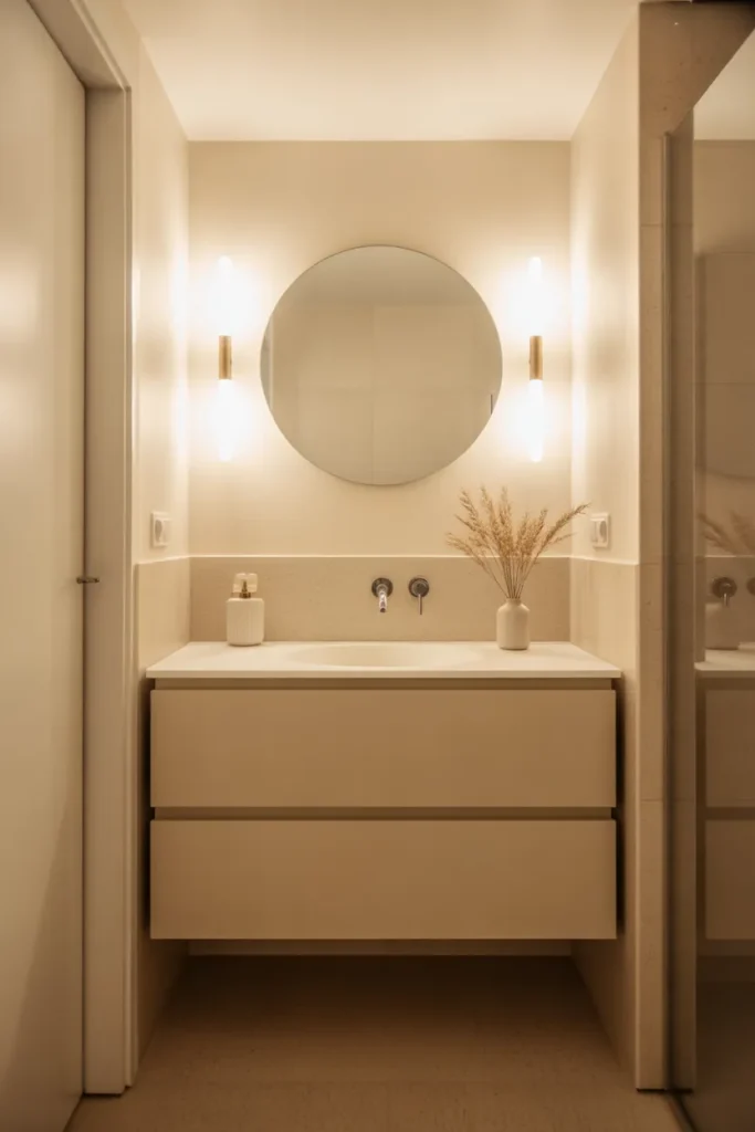 Floating Vanity with Drawer Storage