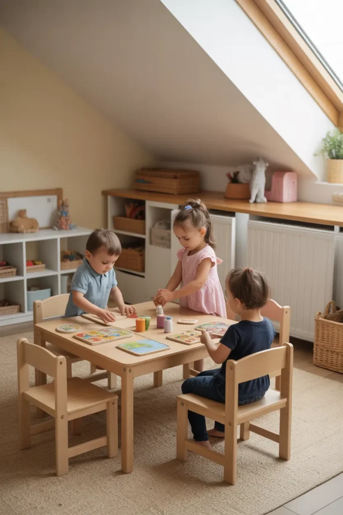 Foldable Play Tables