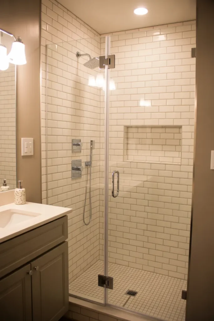 Frameless Glass Shower Door Upgrade