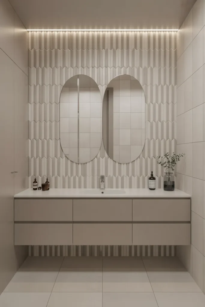 Geometric Patterned Wall Tiles