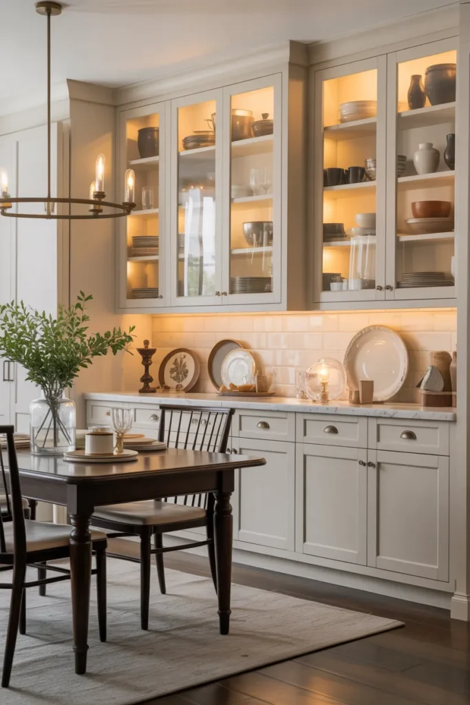 Glass-Front Cabinets