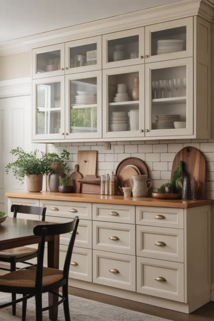 Glass Front Cabinets