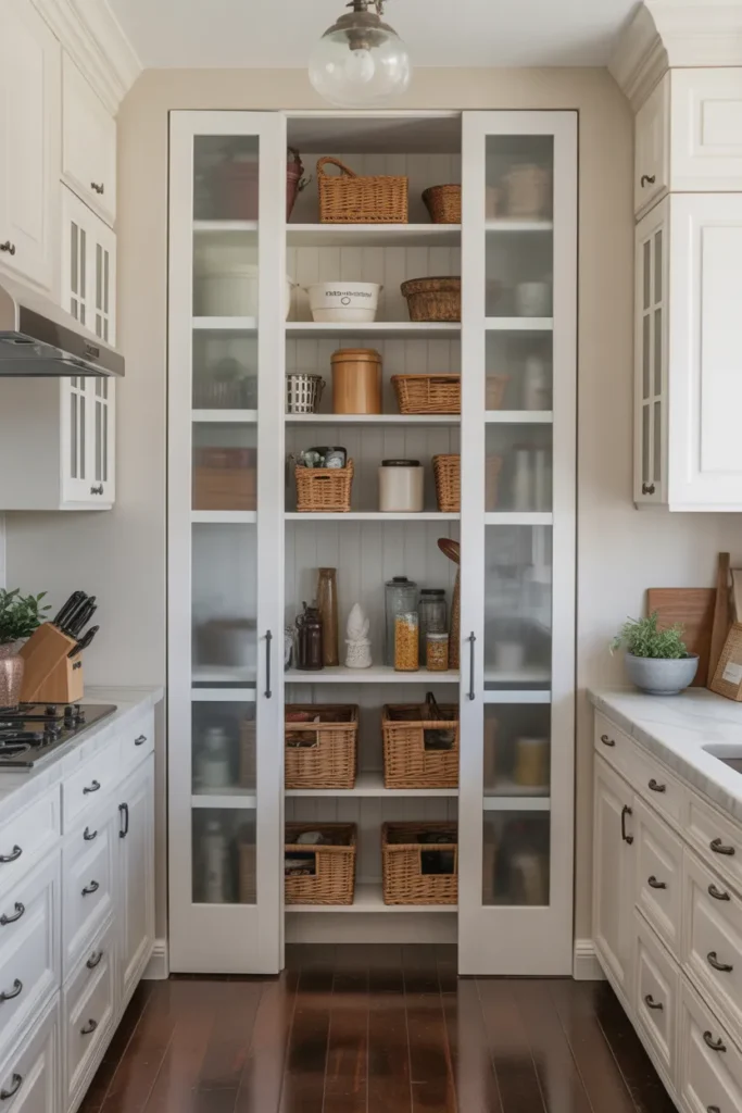 Glass Pantry Doors