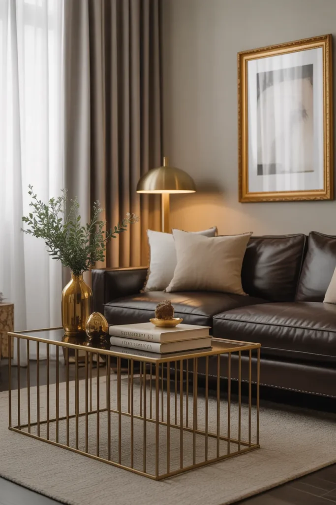 Gold Accent Decor