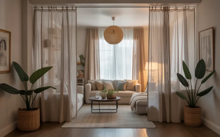 19 Living Room Separator Ideas for Stylish Open Spaces