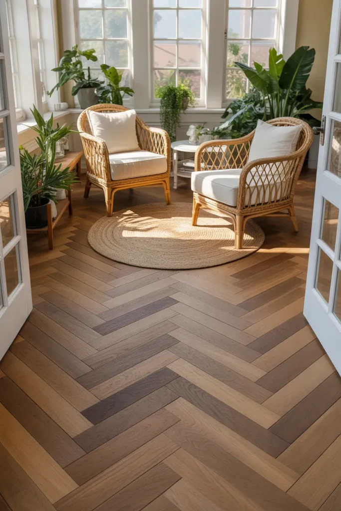 Herringbone Hardwood