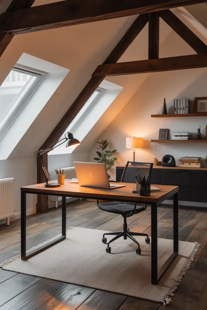 Industrial Attic Office
