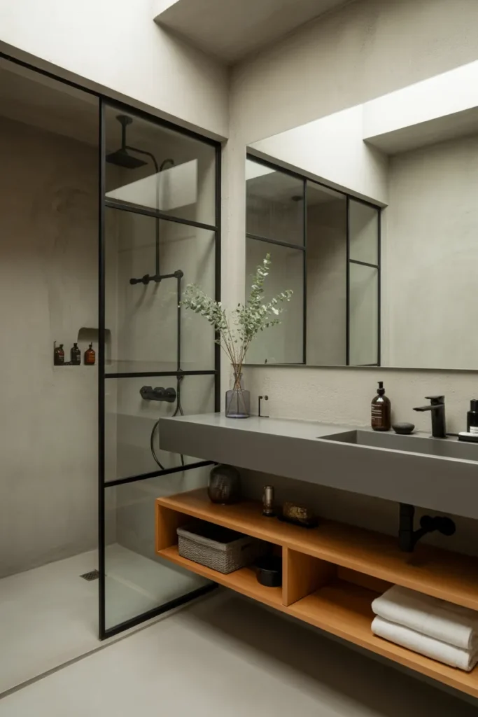 Industrial Chic Bathroom