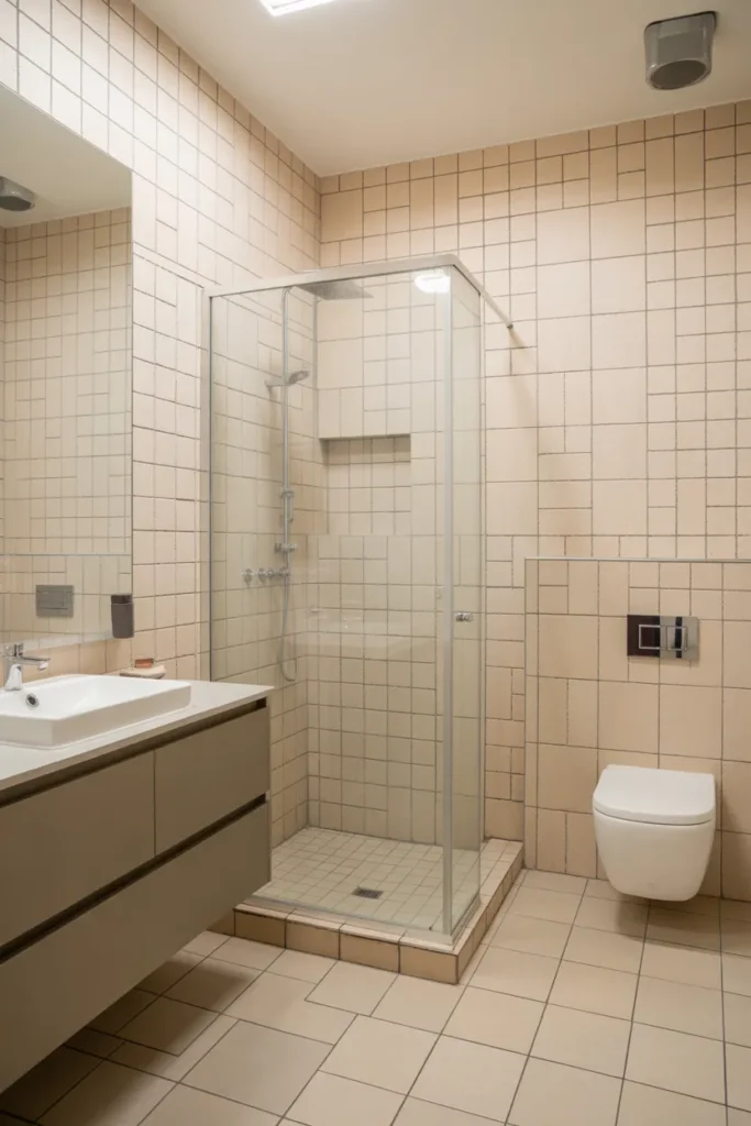 Large-Format Neutral Tiles