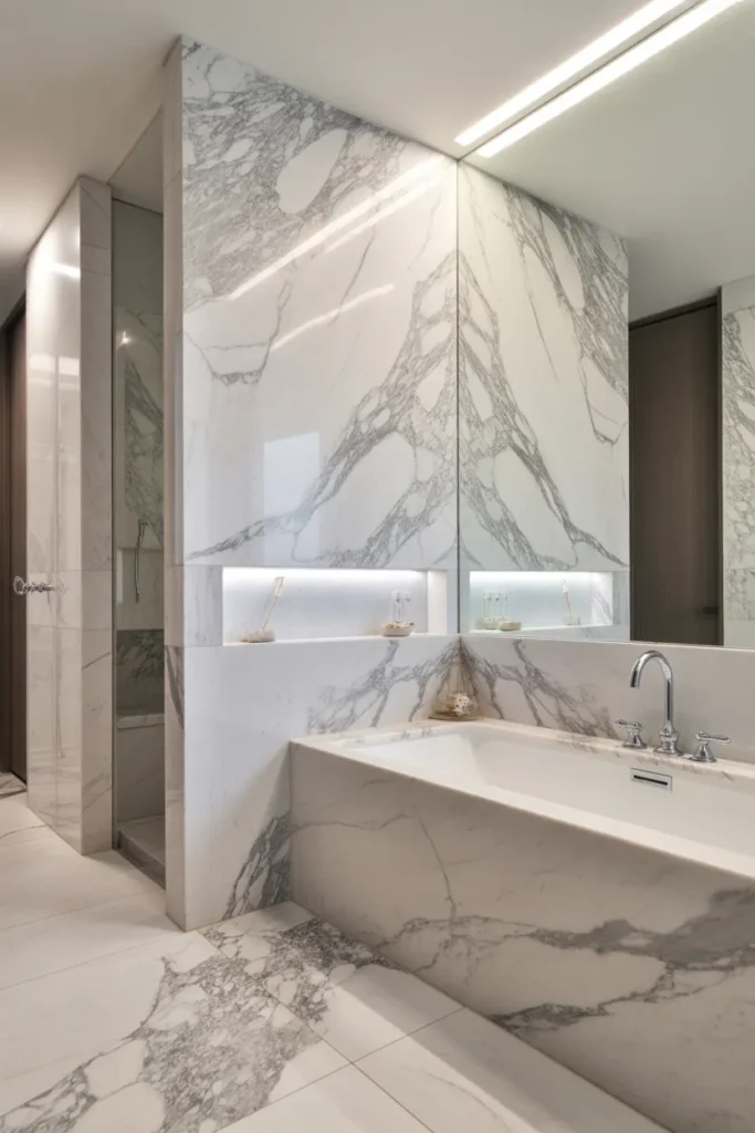 Large Marble Slabs for Seamless Elegance