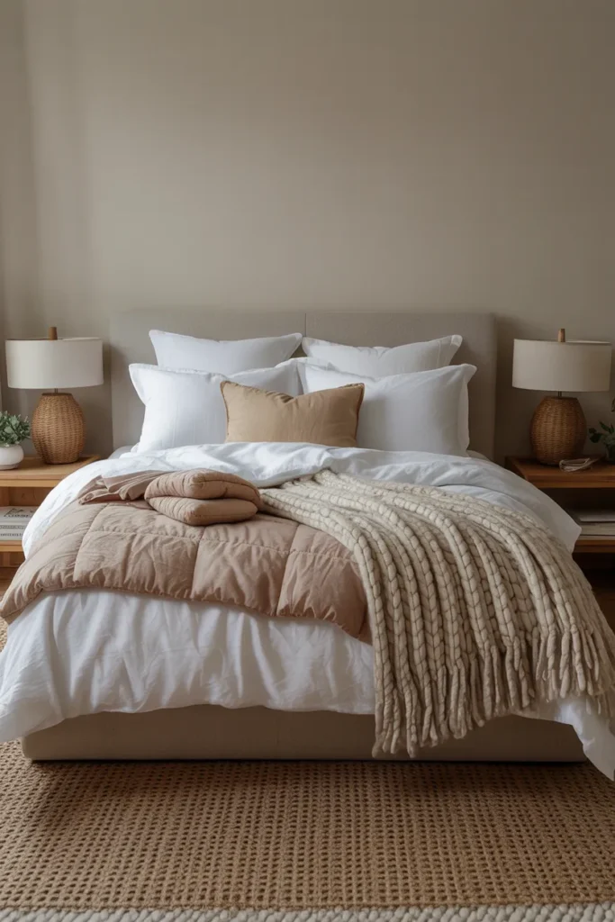 Layered Cozy Bedding