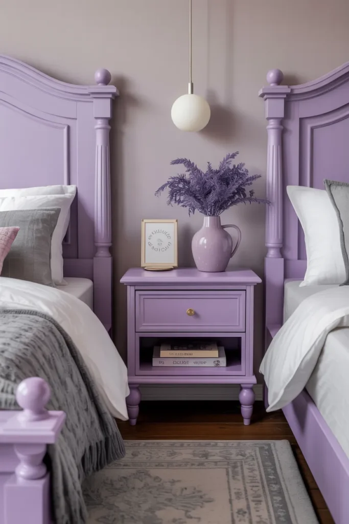 Lilac Nightstands